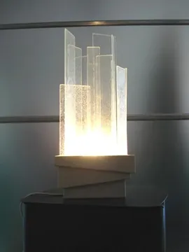 Lampada Cristalli